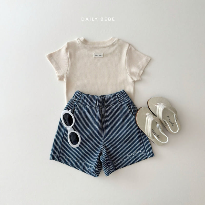 Daily Bebe - Korean Children Fashion - #minifashionista - Daily Denim Shorts - 11