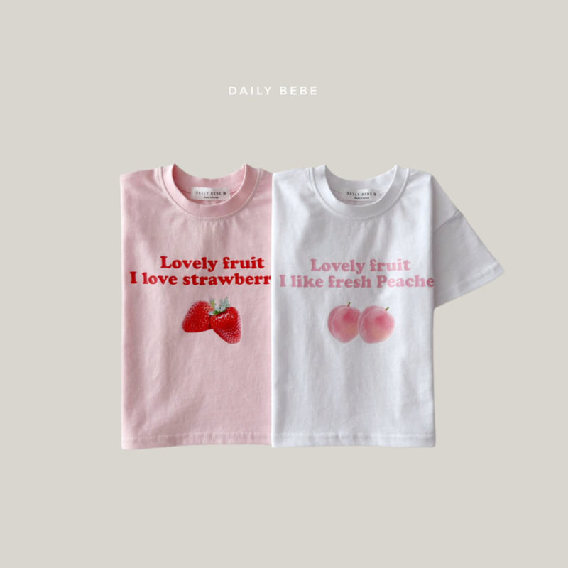 Daily Bebe - Korean Children Fashion - #minifashionista - Like Short Sleeve Tee - 3