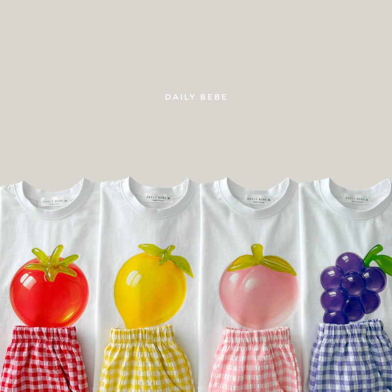 Daily Bebe - Korean Children Fashion - #minifashionista - Fruit Jelly Set
