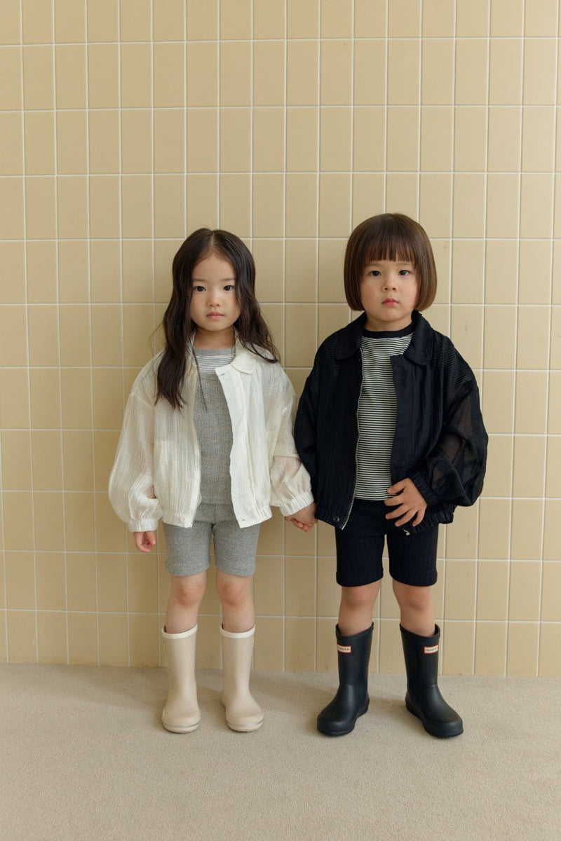 Daily Bebe - Korean Children Fashion - #minifashionista - See-through Summer Jacket - 6