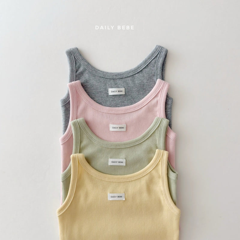 Daily Bebe - Korean Children Fashion - #magicofchildhood - Soft Sleeveless - 4