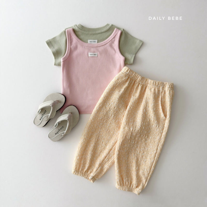 Daily Bebe - Korean Children Fashion - #prettylittlegirls - Daily Short Sleeve Tee - 9