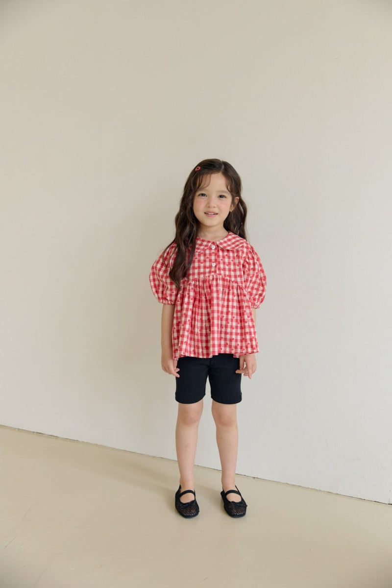 Daily Bebe - Korean Children Fashion - #stylishchildhood - Heart Blouse - 8