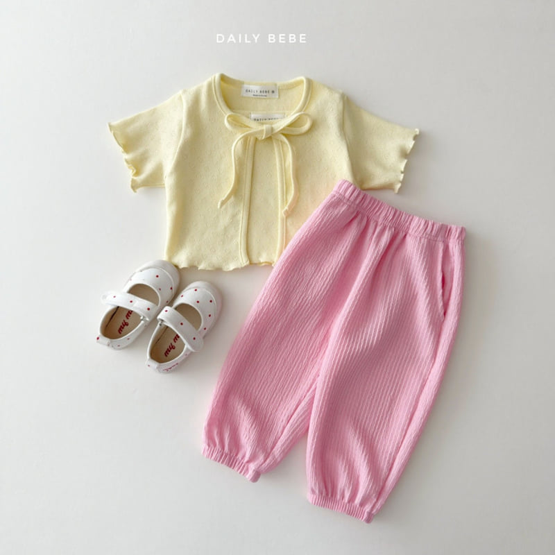 Daily Bebe - Korean Children Fashion - #todddlerfashion - Aircon Pants - 9