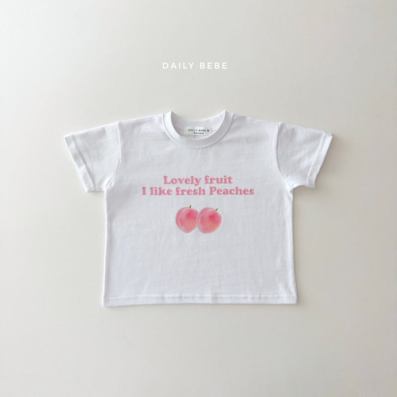 Daily Bebe - Korean Children Fashion - #todddlerfashion - Like Short Sleeve Tee - 5