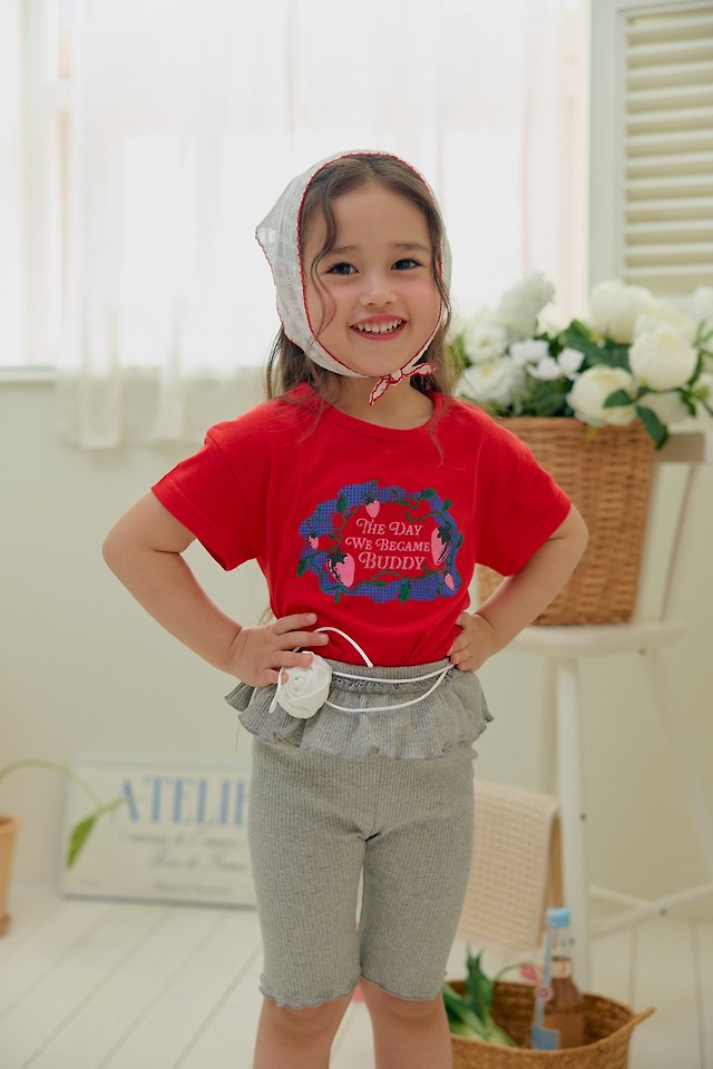 Dalla - Korean Children Fashion - #Kfashion4kids - Stretch Ribbed Leggings - 3