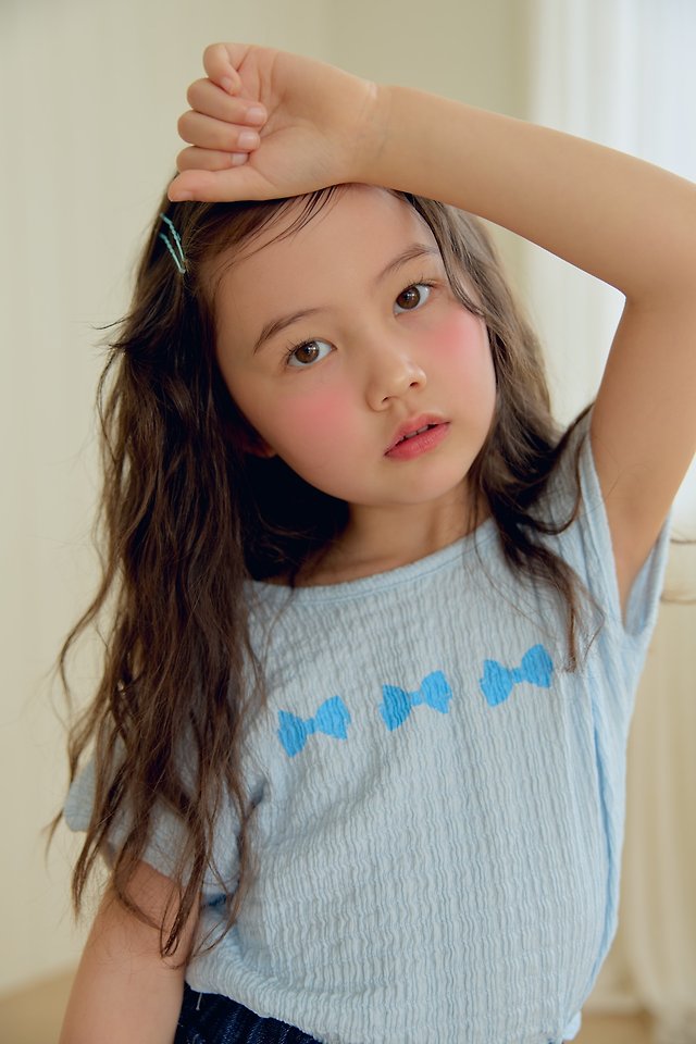 Dalla - Korean Children Fashion - #Kfashion4kids - Back Ribbon Tee - 6
