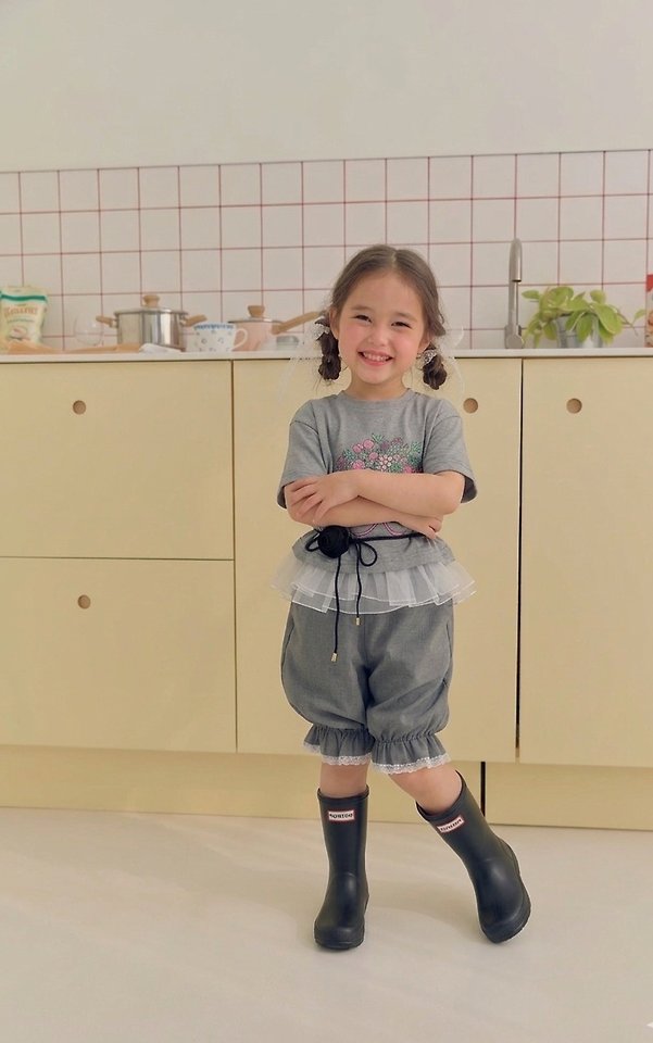 Dalla - Korean Children Fashion - #Kfashion4kids - Pig Strawberry Tee - 3