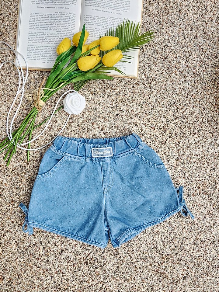 Dalla - Korean Children Fashion - #childofig - Raw Hem Denim Jeans