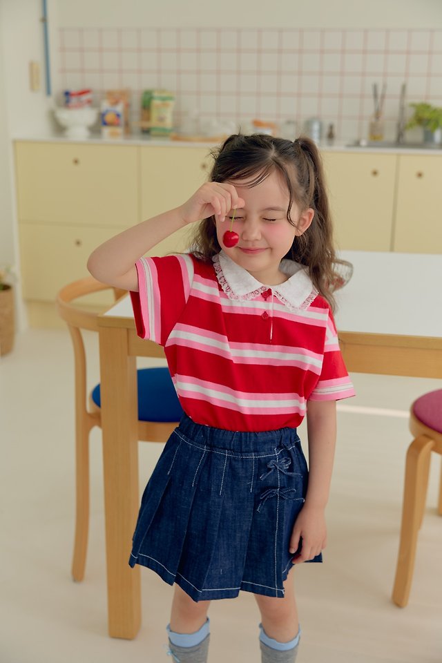 Dalla - Korean Children Fashion - #childofig - Pleated Wrap Skort - 10