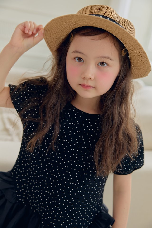 Dalla - Korean Children Fashion - #childofig - French Dot One-piece - 5