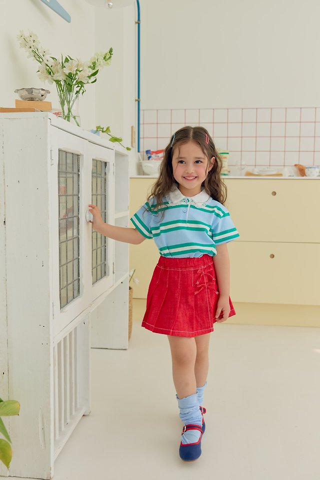 Dalla - Korean Children Fashion - #childofig - Bold Collar Tee - 12