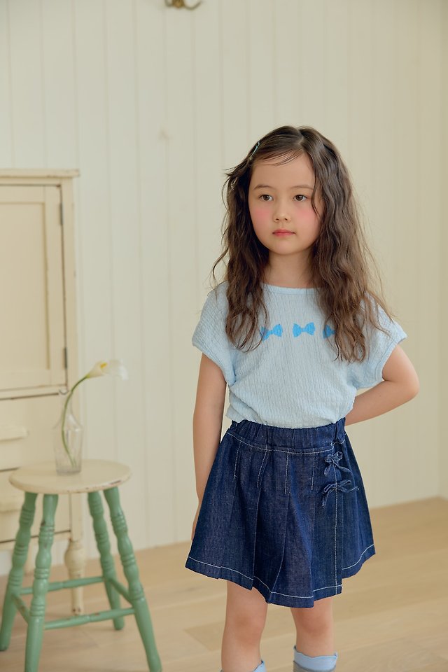 Dalla - Korean Children Fashion - #childofig - Back Ribbon Tee - 11