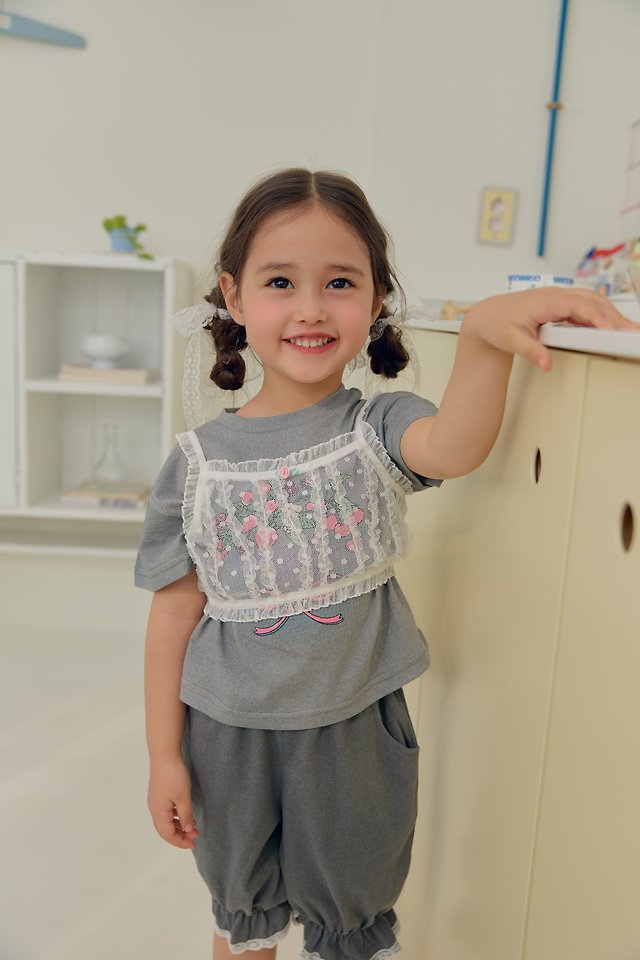 Dalla - Korean Children Fashion - #childofig - Pig Strawberry Tee - 9