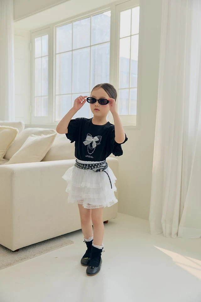 Dalla - Korean Children Fashion - #childofig - Coco Ribbon Tee - 7