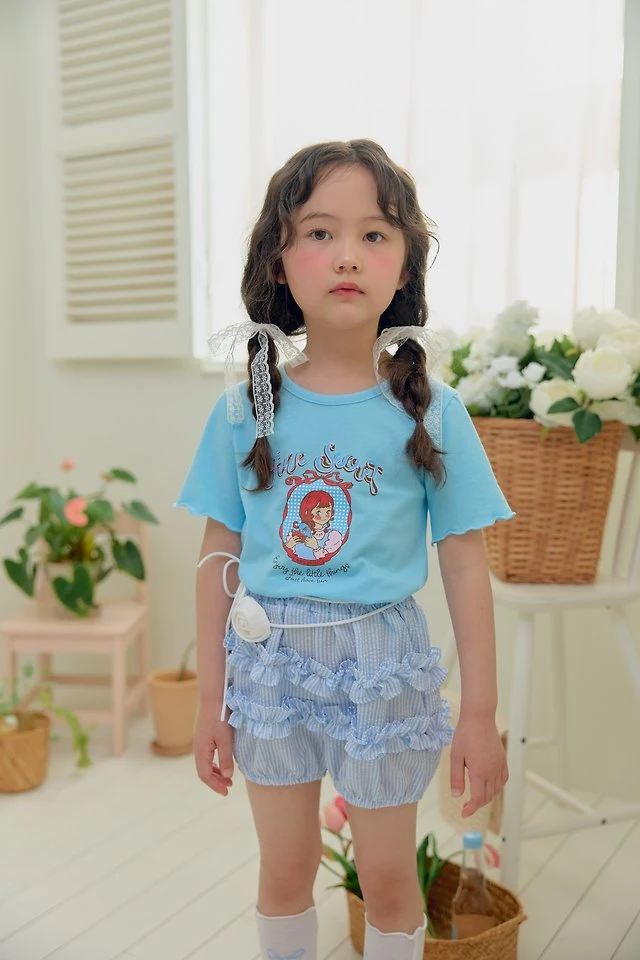 Dalla - Korean Children Fashion - #childofig - Pippi Crop Tee - 6