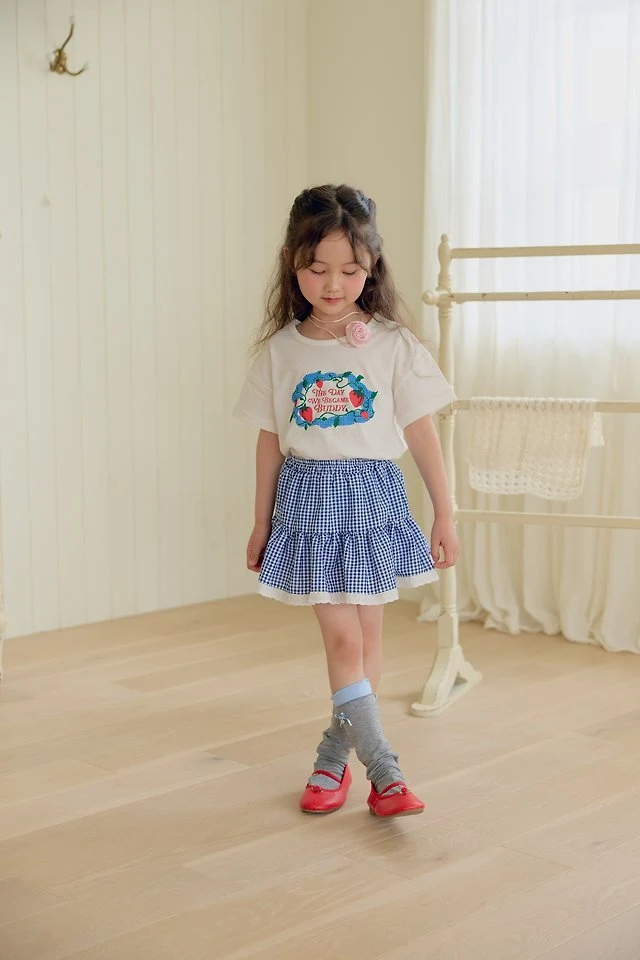 Dalla - Korean Children Fashion - #prettylittlegirls - Strawberry Tee - 4