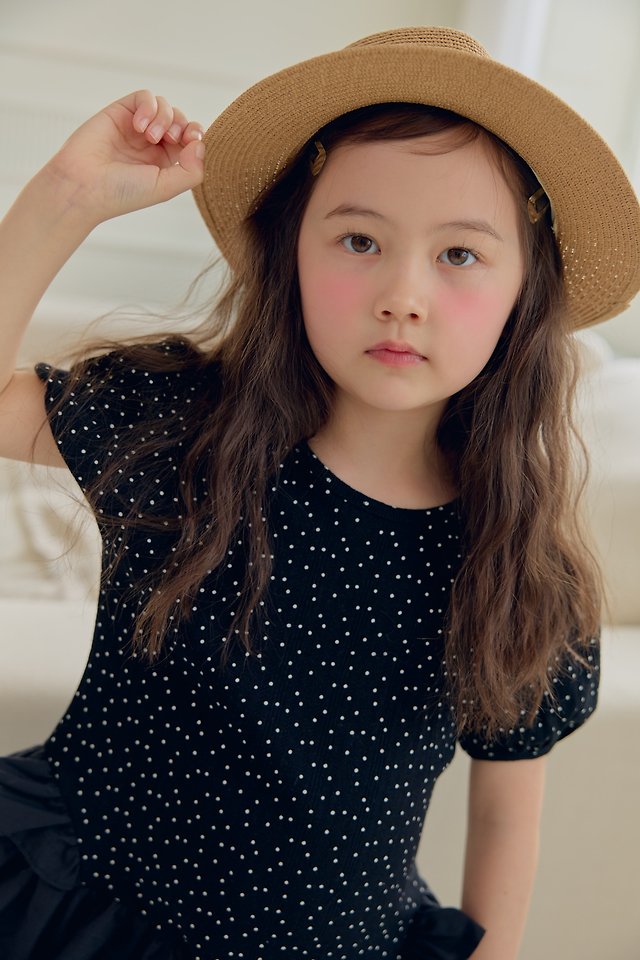 Dalla - Korean Children Fashion - #childrensboutique - French Dot One-piece - 6