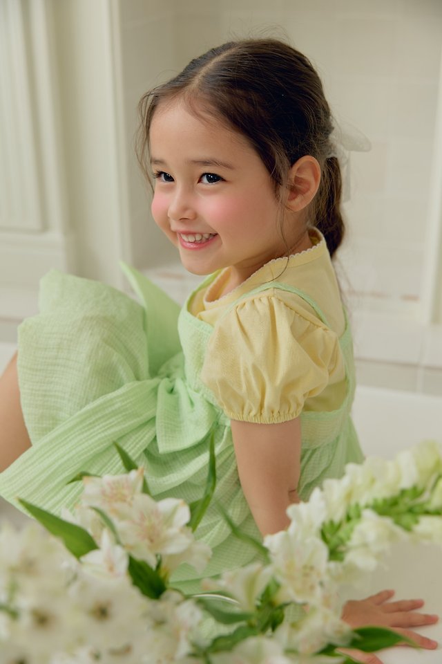 Dalla - Korean Children Fashion - #childrensboutique - Pudding Lace Tee - 11