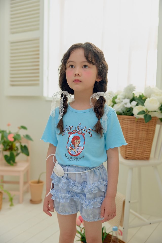 Dalla - Korean Children Fashion - #childrensboutique - Pippi Crop Tee - 7