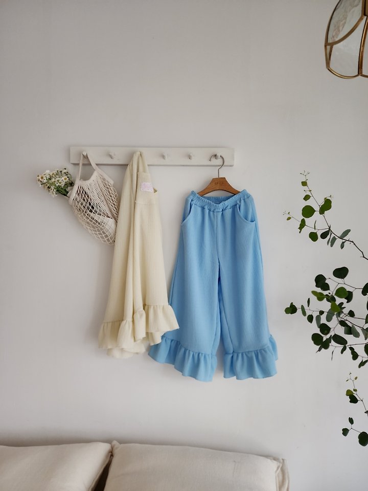Dalla - Korean Children Fashion - #designkidswear - Tom Shirring Wide Pants - 2