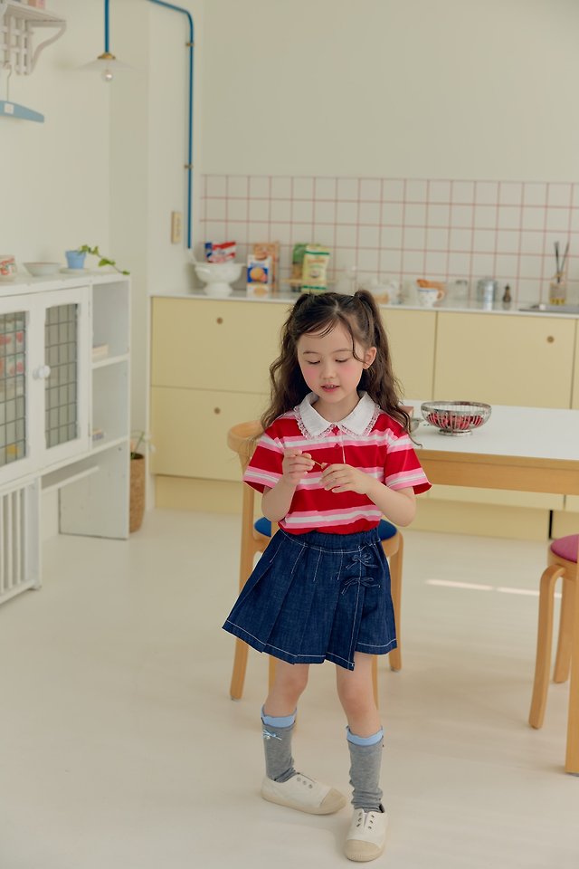Dalla - Korean Children Fashion - #designkidswear - Pleated Wrap Skort - 12