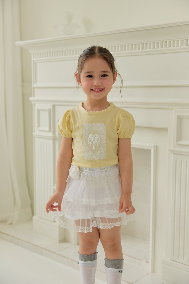 Dalla - Korean Children Fashion - #discoveringself - Fresh Frill Layered Shorts - 6