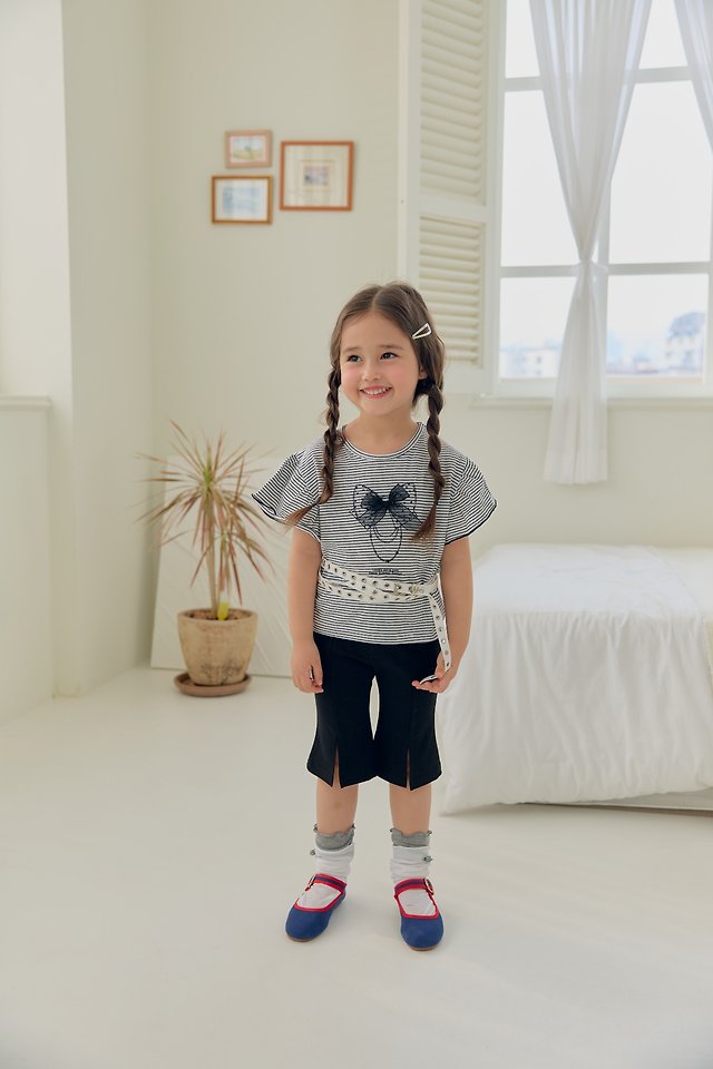 Dalla - Korean Children Fashion - #discoveringself - Coco Ribbon Tee - 10