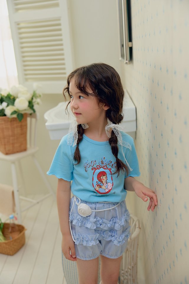 Dalla - Korean Children Fashion - #discoveringself - Pippi Crop Tee - 9