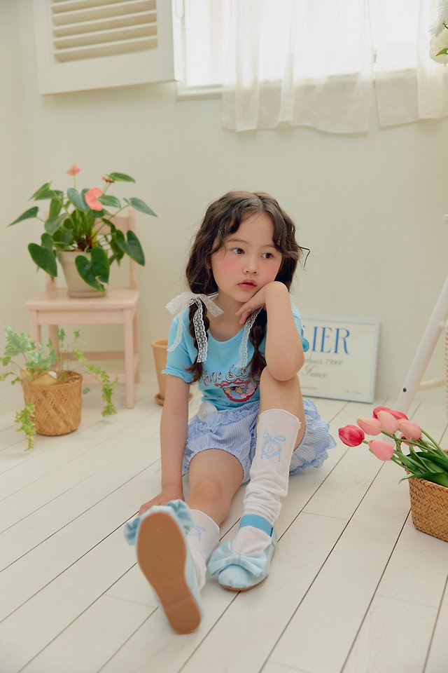 Dalla - Korean Children Fashion - #fashionkids - Pippi Crop Tee - 10