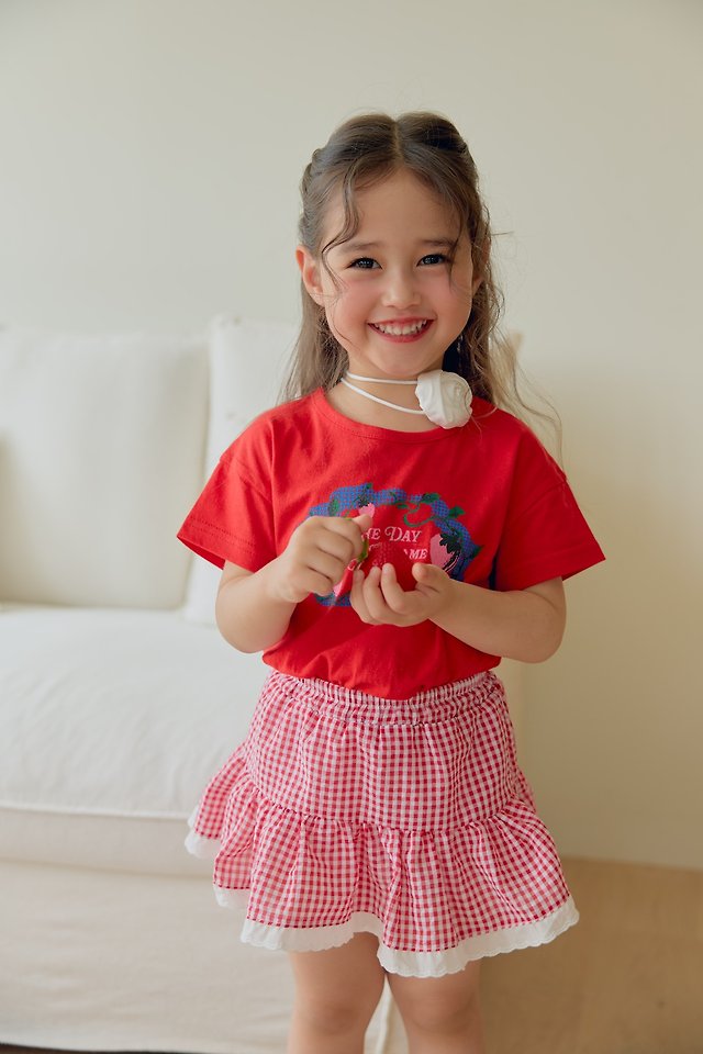 Dalla - Korean Children Fashion - #fashionkids - Strawberry Tee - 9