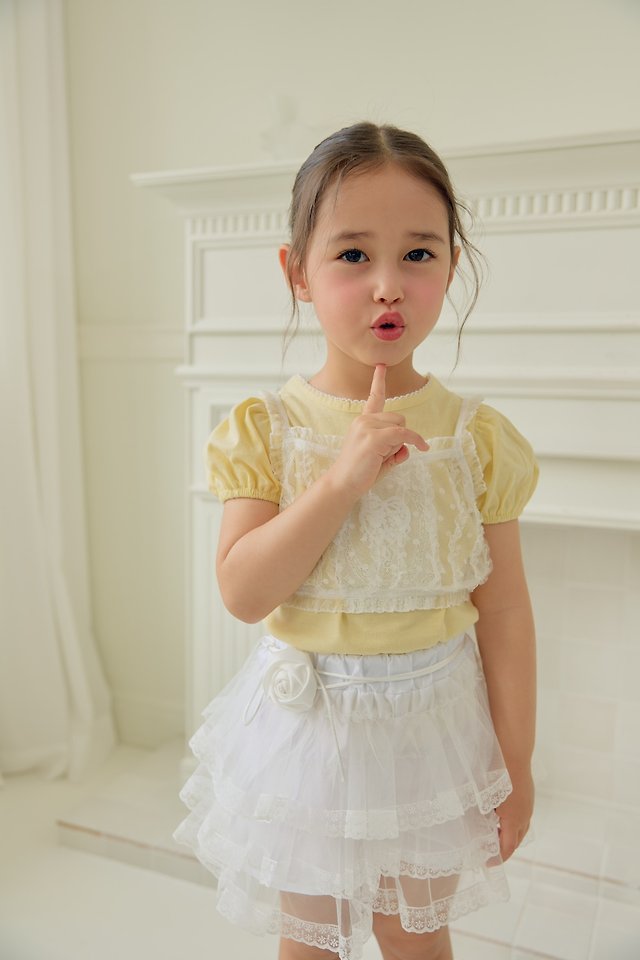 Dalla - Korean Children Fashion - #kidsshorts - Fresh Frill Layered Shorts - 8