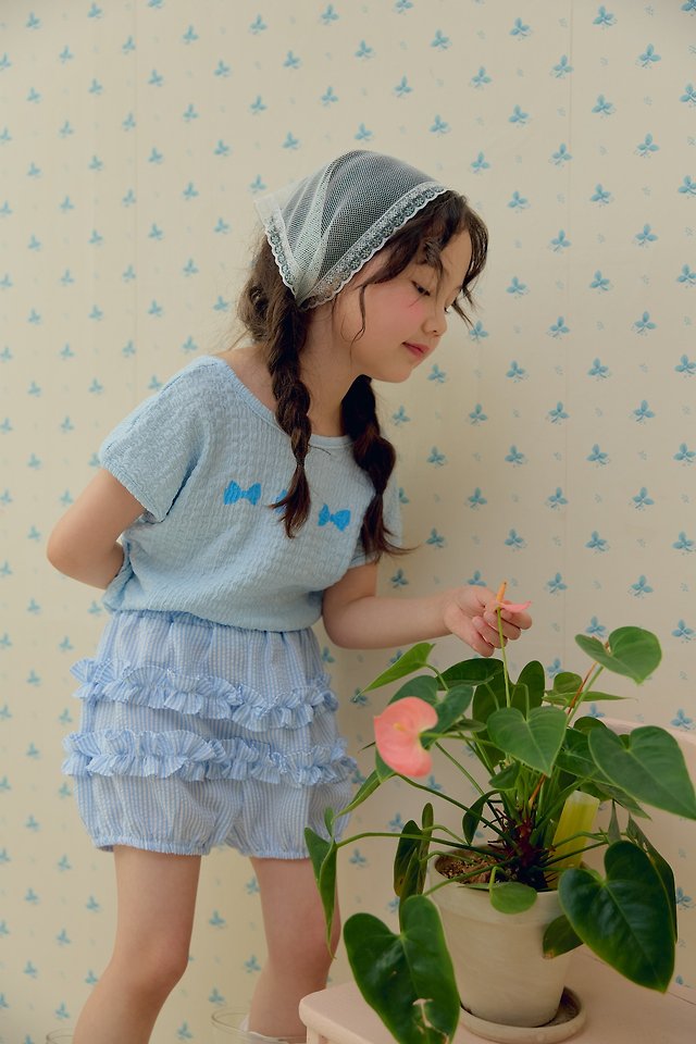Dalla - Korean Children Fashion - #kidsstore - Summer Triangle Scarf (Embroidery Lace) - 11