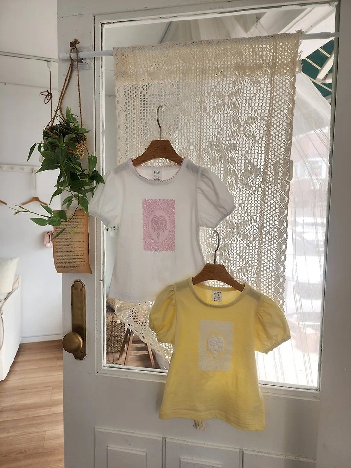 Dalla - Korean Children Fashion - #kidsstore - Pudding Lace Tee - 2