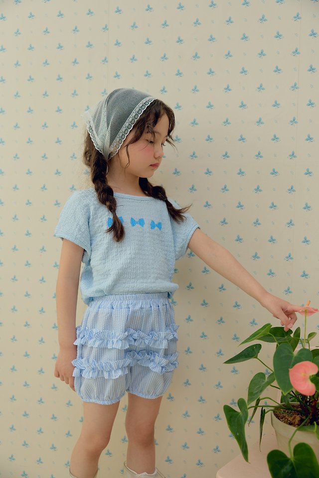 Dalla - Korean Children Fashion - #kidzfashiontrend - Summer Triangle Scarf (Embroidery Lace) - 12