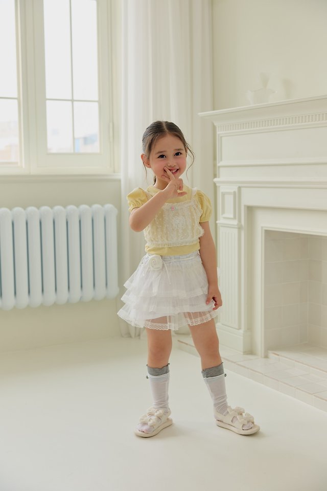 Dalla - Korean Children Fashion - #kidzfashiontrend - Fresh Frill Layered Shorts - 10