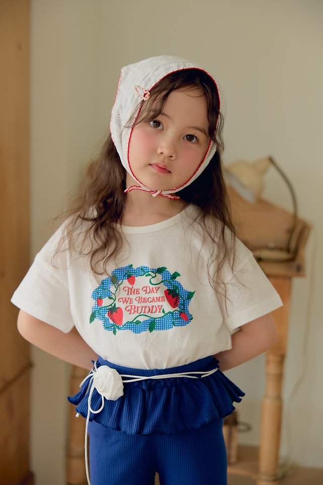 Dalla - Korean Children Fashion - #kidzfashiontrend - Strawberry Tee - 12