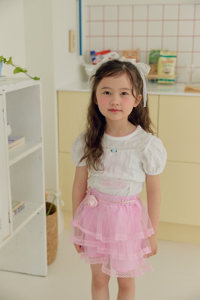 Dalla - Korean Children Fashion - #littlefashionista - Fresh Frill Layered Shorts - 12