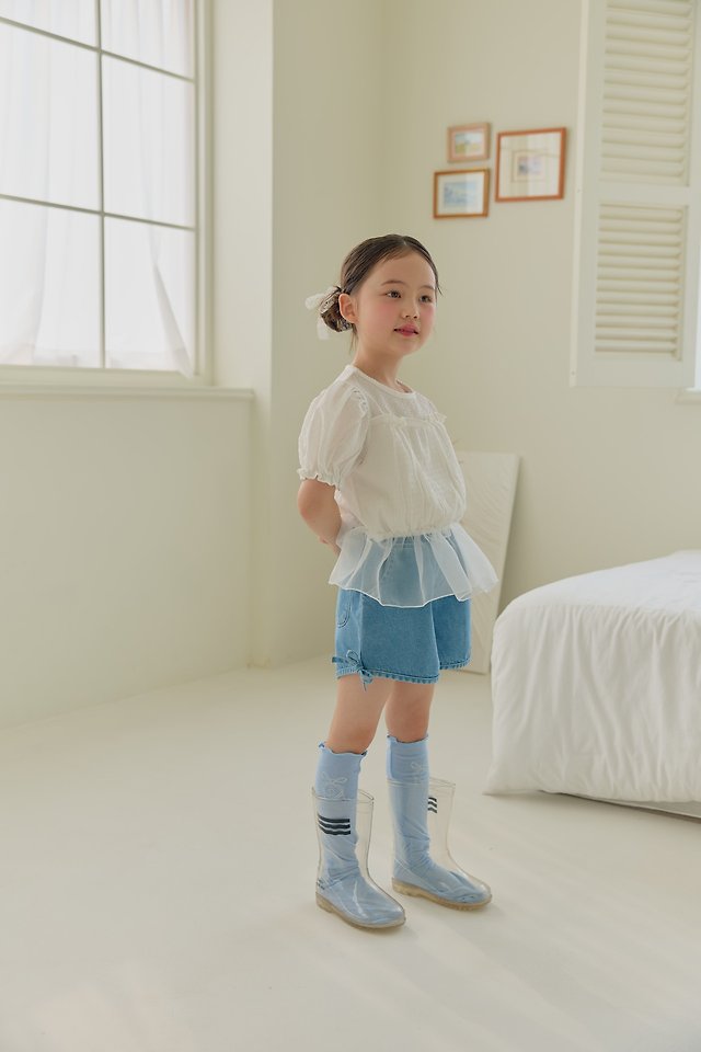 Dalla - Korean Children Fashion - #littlefashionista - Raw Hem Denim Jeans - 11