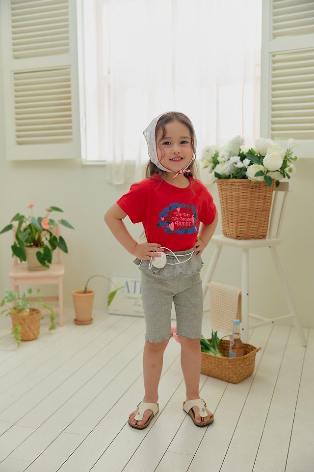 Dalla - Korean Children Fashion - #Kfashion4kids - Stretch Ribbed Leggings - 4