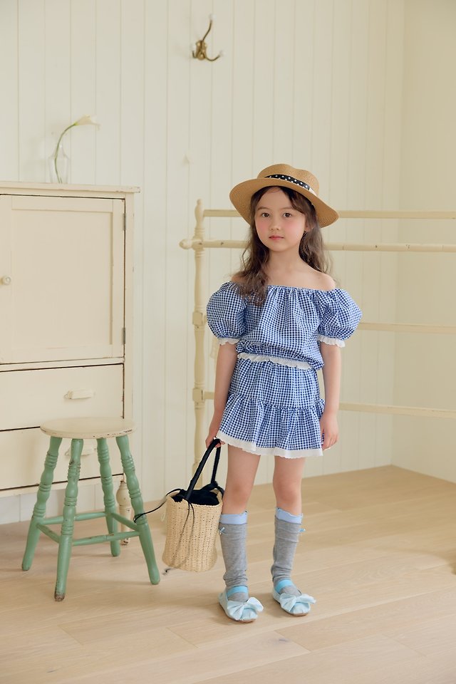 Dalla - Korean Children Fashion - #littlefashionista - Cool Check Blouse - 12