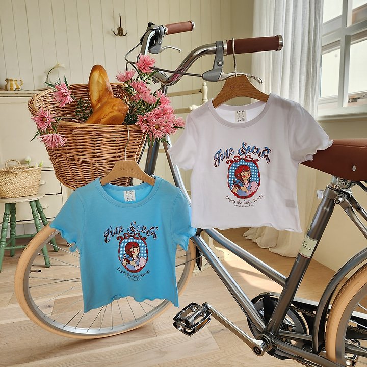 Dalla - Korean Children Fashion - #littlefashionista - Pippi Crop Tee