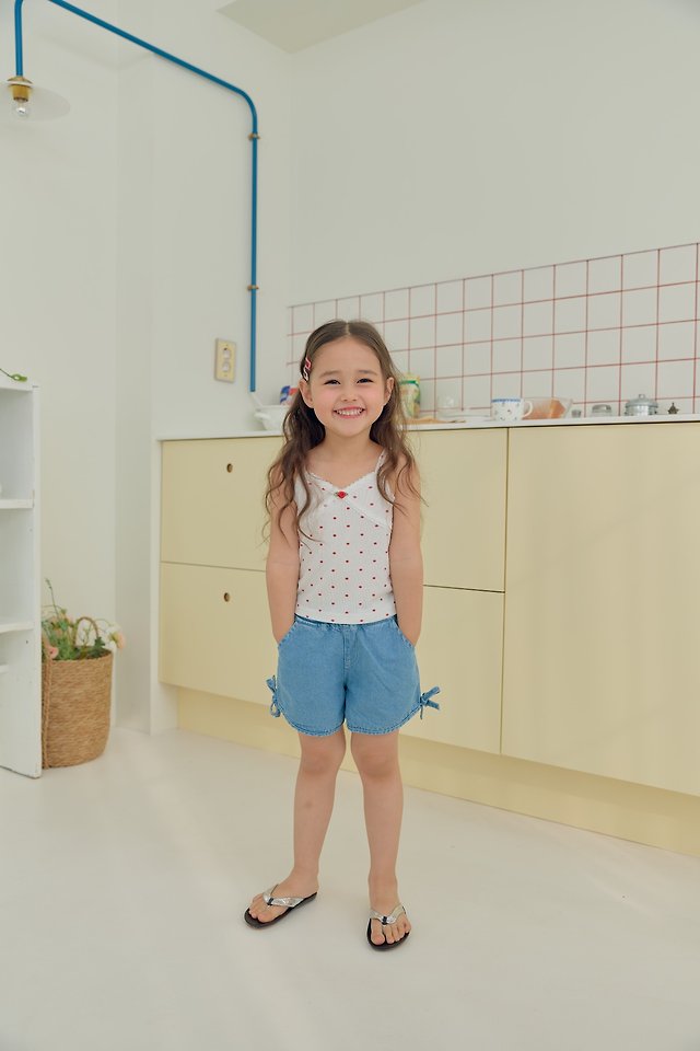 Dalla - Korean Children Fashion - #magicofchildhood - Raw Hem Denim Jeans - 12