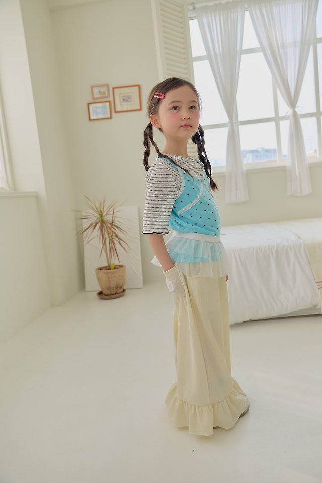 Dalla - Korean Children Fashion - #magicofchildhood - Tom Shirring Wide Pants - 10