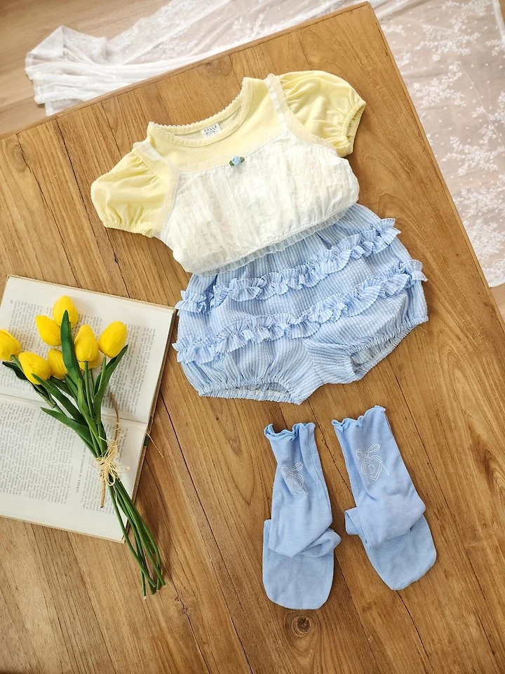 Dalla - Korean Children Fashion - #minifashionista - Printed Long Knee Socks - 5