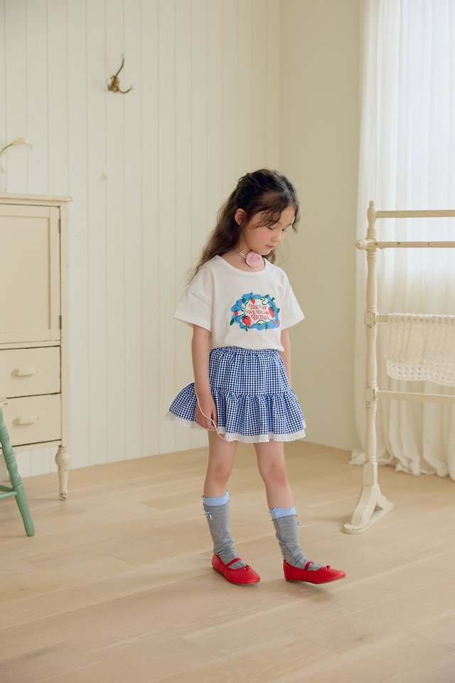 Dalla - Korean Children Fashion - #magicofchildhood - Cool Check Skirt - 4