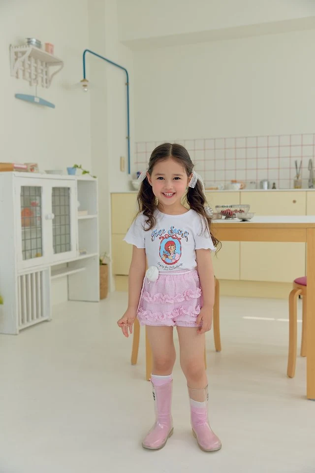 Dalla - Korean Children Fashion - #minifashionista - Pippi Crop Tee - 3