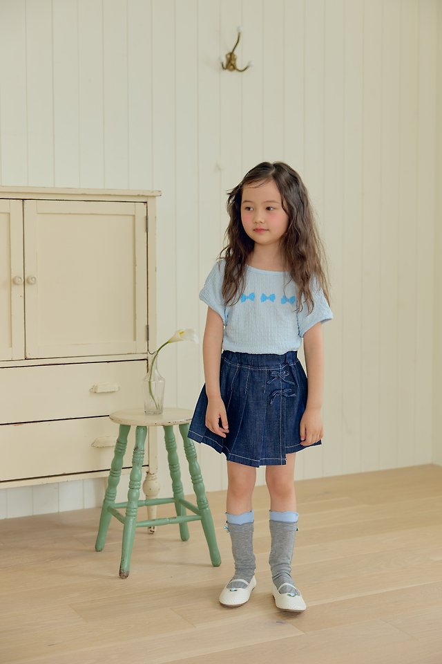 Dalla - Korean Children Fashion - #prettylittlegirls - Back Ribbon Tee - 10