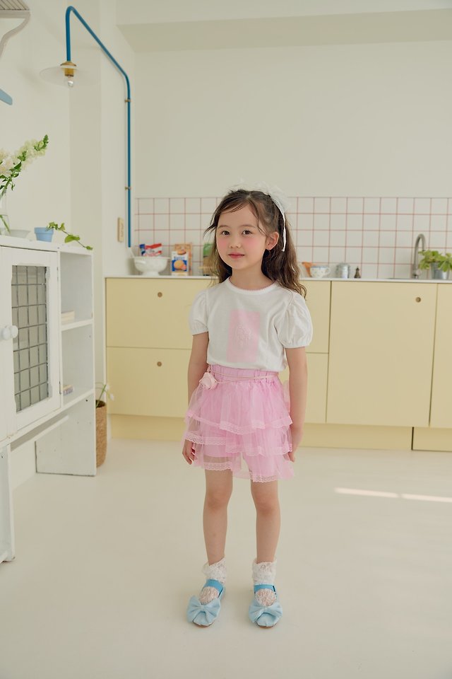 Dalla - Korean Children Fashion - #prettylittlegirls - Pudding Lace Tee - 8