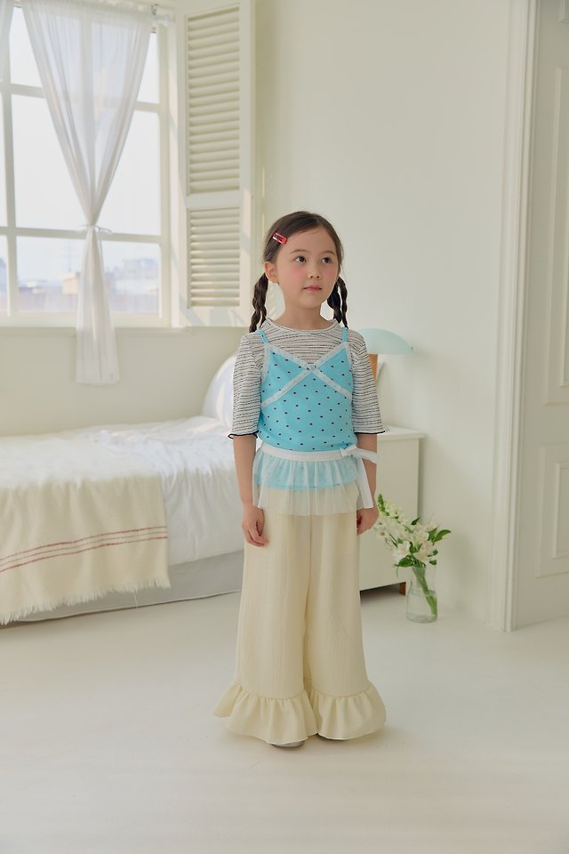 Dalla - Korean Children Fashion - #prettylittlegirls - Melody Stripe Tee - 6